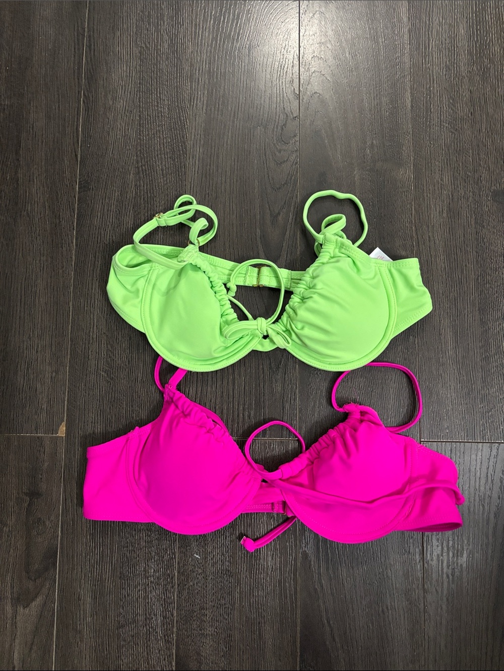 No Boundaries Vibrant Pink Bikini Top